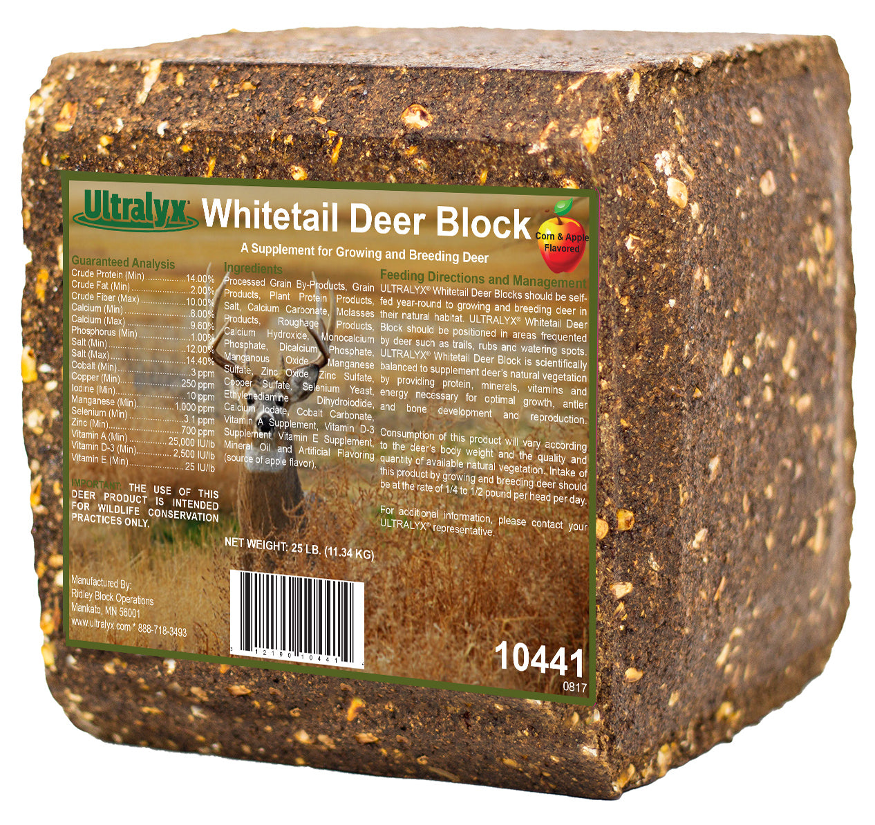 SWEETLIX WHITETAIL DEER PRESSED (58613)