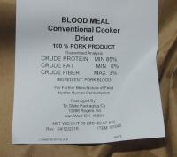 Blood Meal - Pork Blood