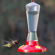 Foxglove Plastic Hummingbird feeder