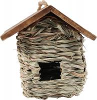 Hanging Grass Roosting Pocket w/ Roof