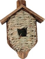 Post Mounted Grass Roosting Pocket w/ Roof