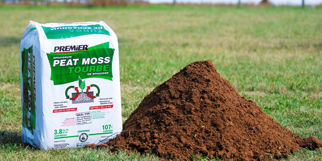 Peat moss to lower PH