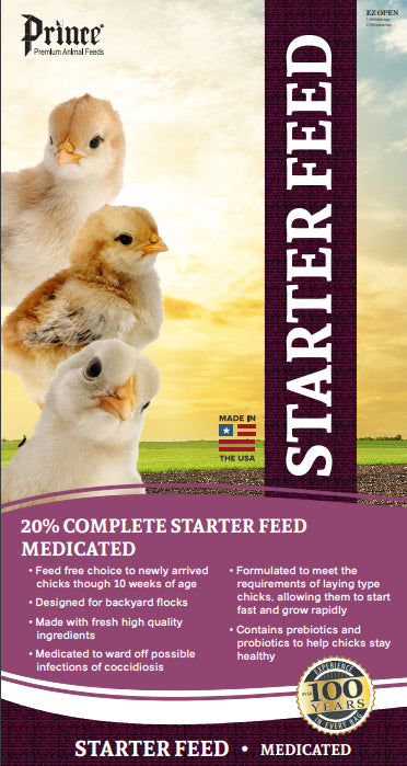 Chick Starter 20% Crumble Medicated
