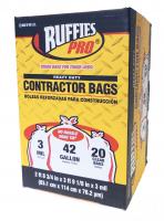 Clear Contractor 42 GAL Bags