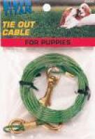Tie Out Cable 12" Puppy