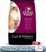 PAWS CAT & KITTEN - CAT FOOD