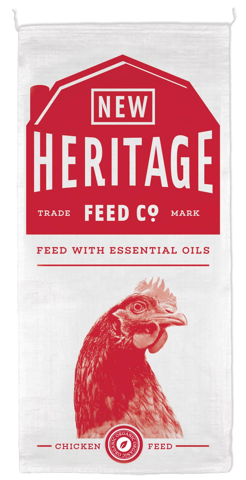 New Heritage Feed Co 17% Organic Layer Chickens With Essential Oil