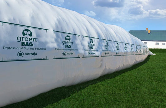 Green Bag Silage Bags 8 Feet by 100 Feet Long 8.5 Mil (More Sizes Available)