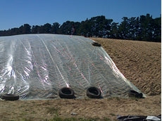 Oxygen Barrier 2 Mil Thick 50 Feet Wide 200 Feet Long Bunk Silo Plastic (More Sizes Available)