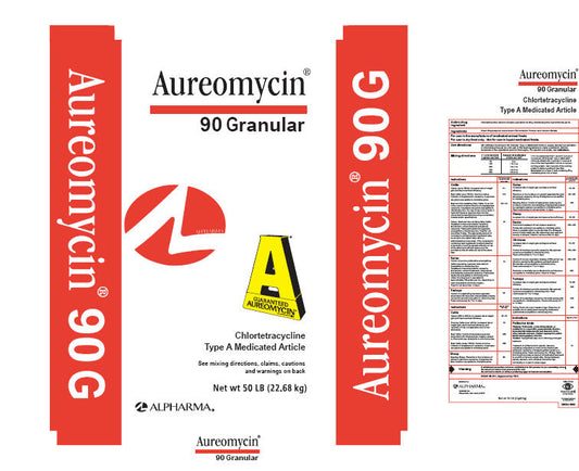 Aureomycin 90 Granular (Medicated Feed)