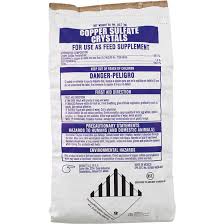 Copper Sulfate 50 Lb Bags Foot Bath (Brand Will Vary)