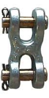 MID LINK 3/8" (DBL-CLEVIS) G-70 W/TAG