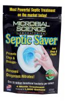 Microbial Science Septic Saver 2.4 Oz Tablet