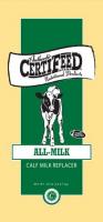 Milk Replacer 20-20 All Milk DX 50lb bag CertiFeed Brand