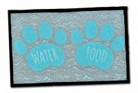 Loving Pet Food And Water Fashion Mat  - Animal Mat
