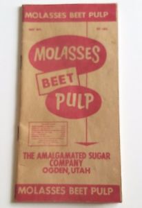Beet Pulp & Dried Molasses 40 Lb Bag